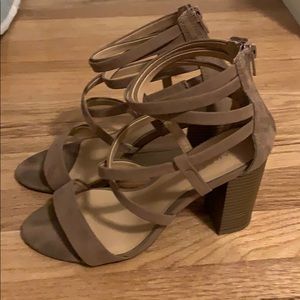Nude Strap Sandals
